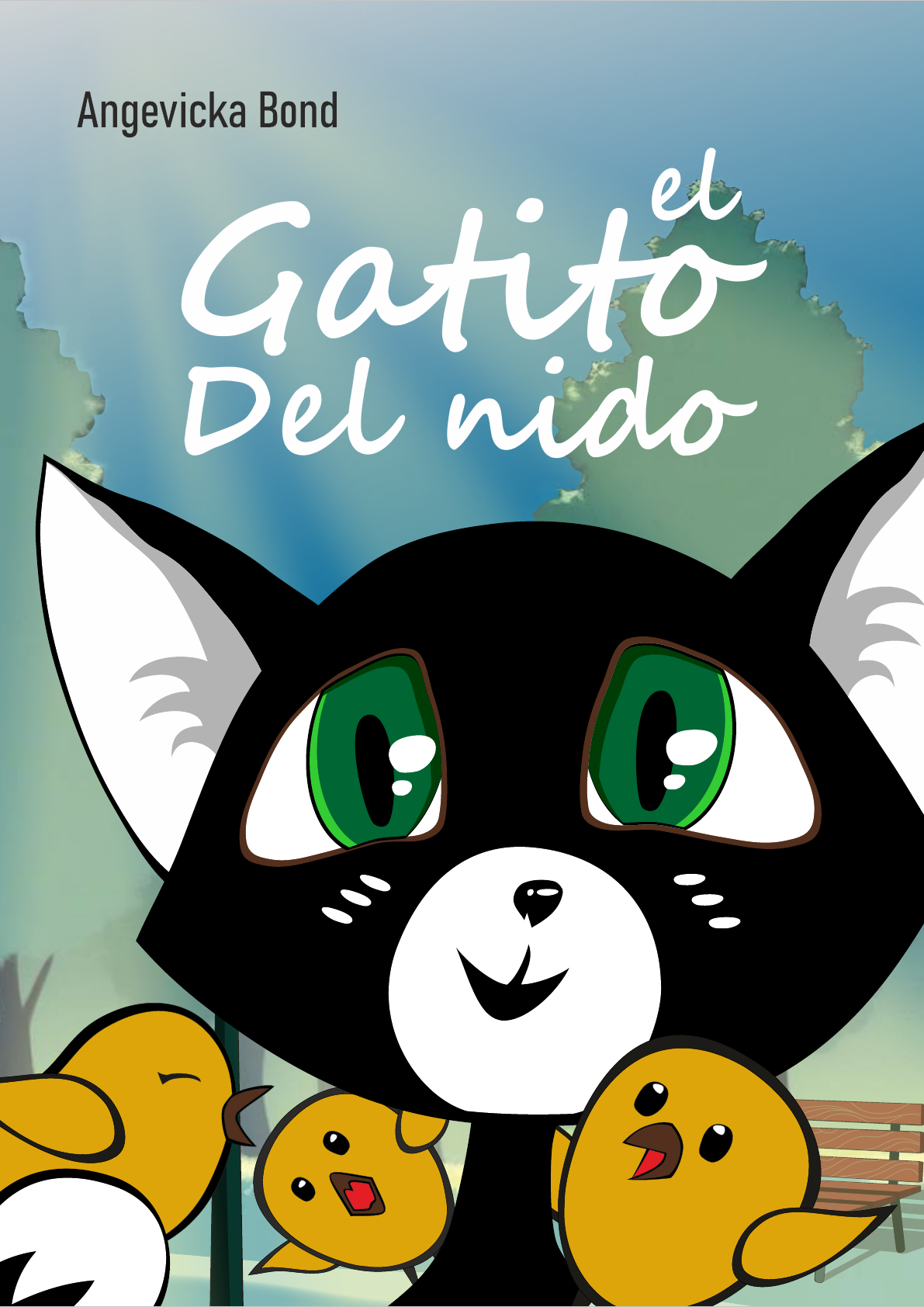 Portada de El Gatito del Nido, de Angevicka Bond.